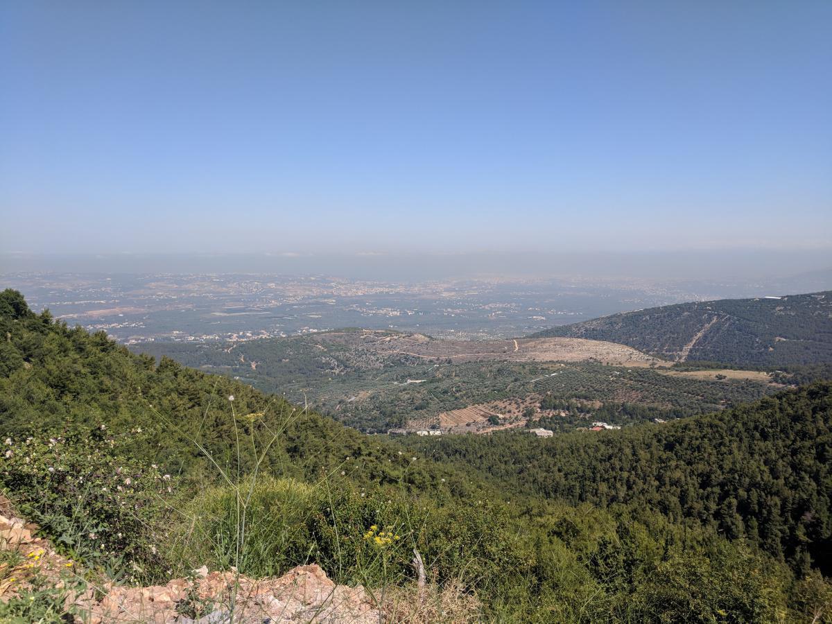 Drive from Zgharta to Ehden