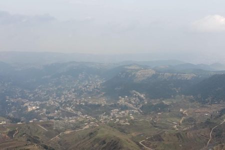 View from Kobayat – Qammoua road