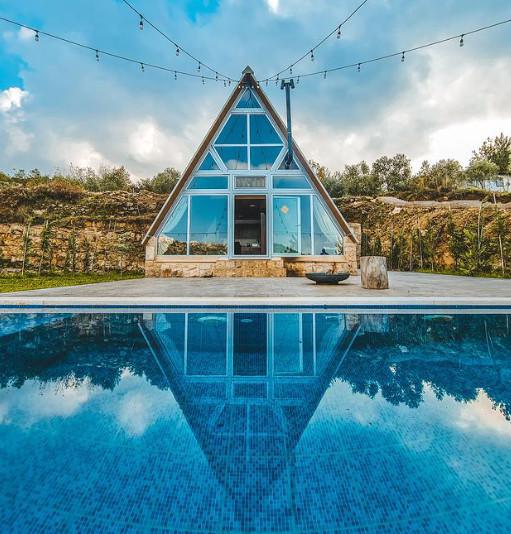 A Framed Bungalow with a Pool