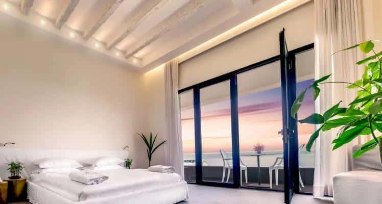 Sea view room