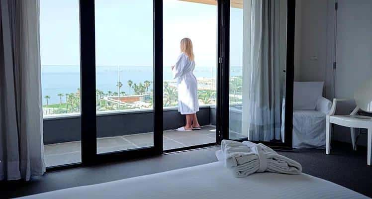 Sea view room