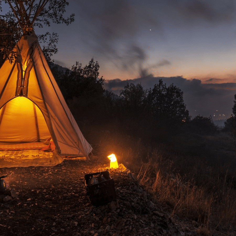 Authentic camping experience-Cedars forest