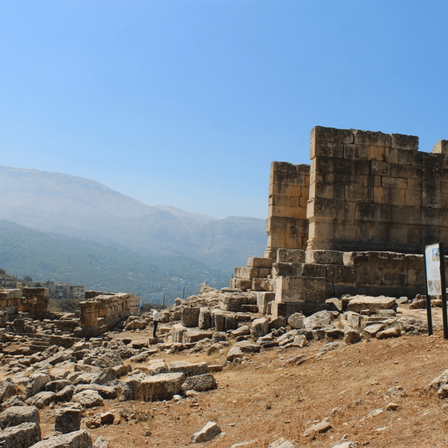 Ruins in Sfireh