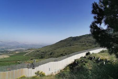 Odaisseh Sign – Lebanese Palestinian Borders