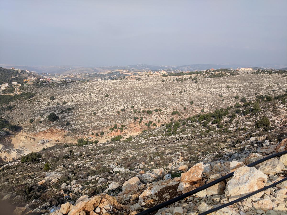 Rocky view from Beit Zoud