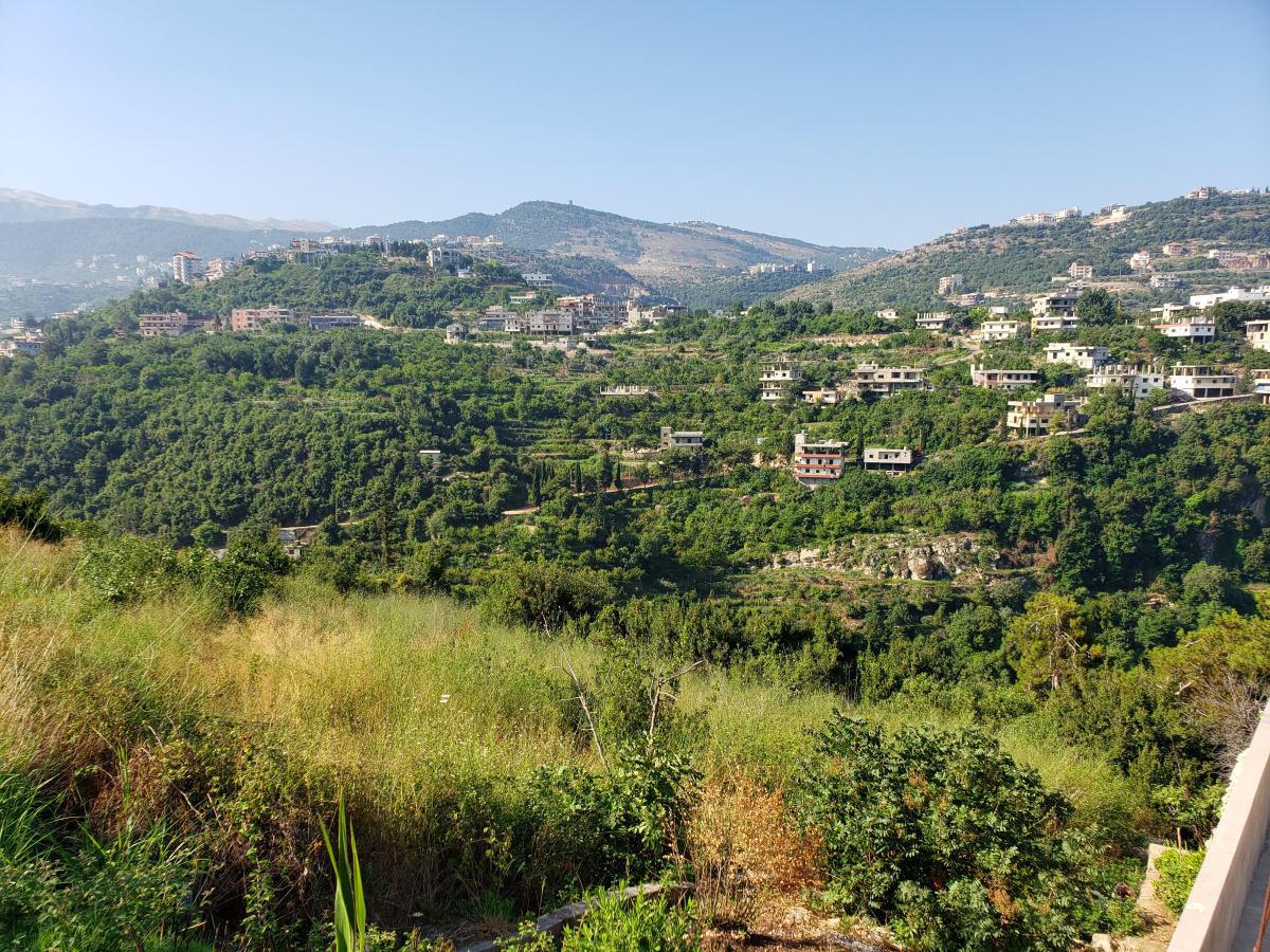 View from Beit Arab road Bakhoun