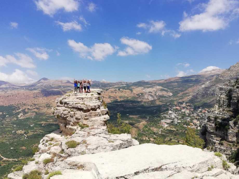 Hike to top of Akoura