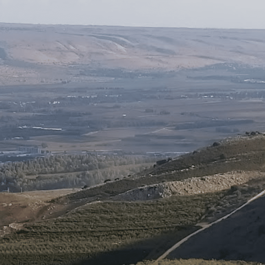 Odaisseh Sign – Lebanese Palestinian Borders