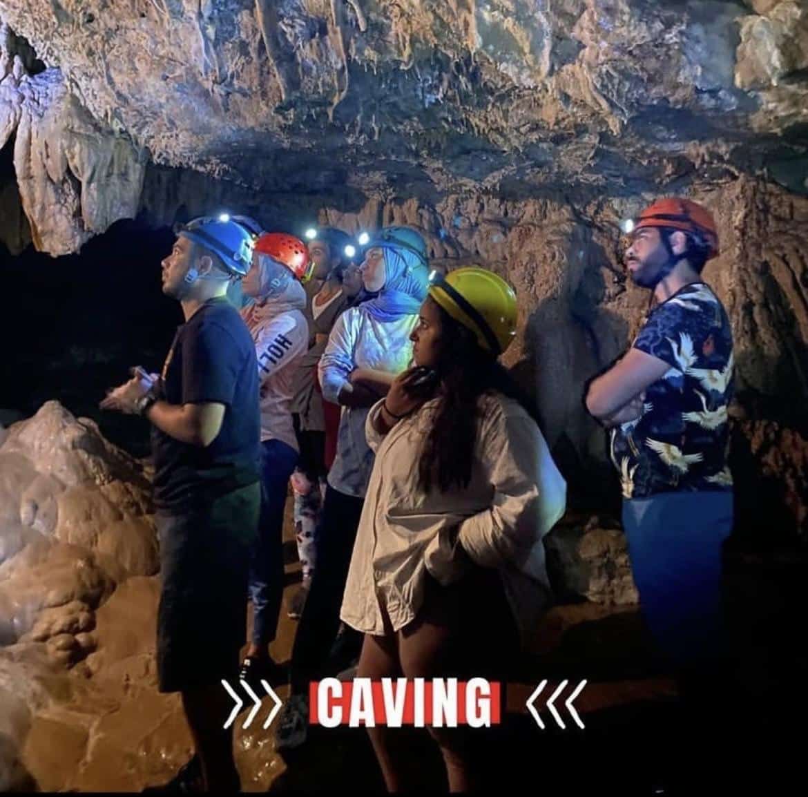 Caving at Laqlouq