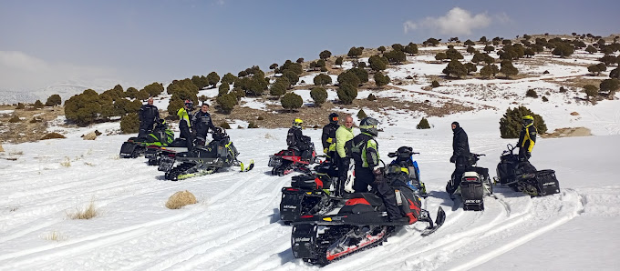 Ski-doo in Akoura