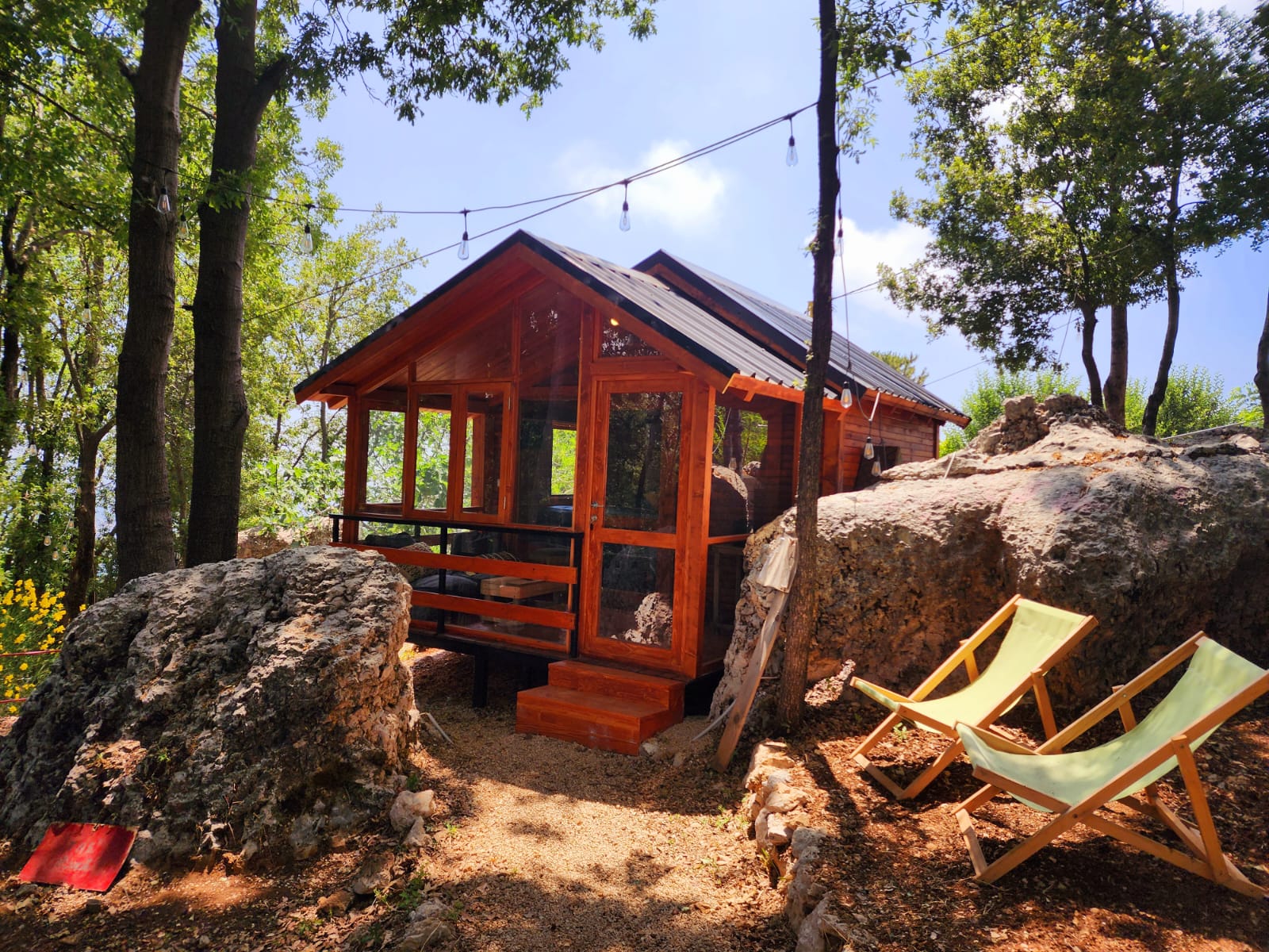 Azul Cabin (on the ground)