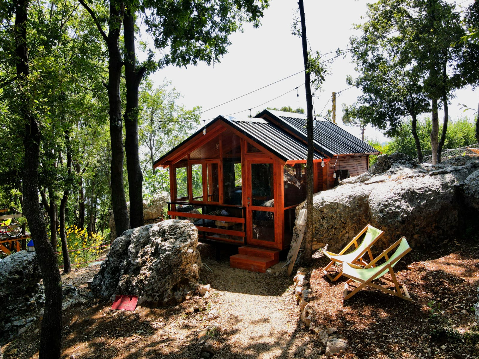 Azul Cabin (on the ground)