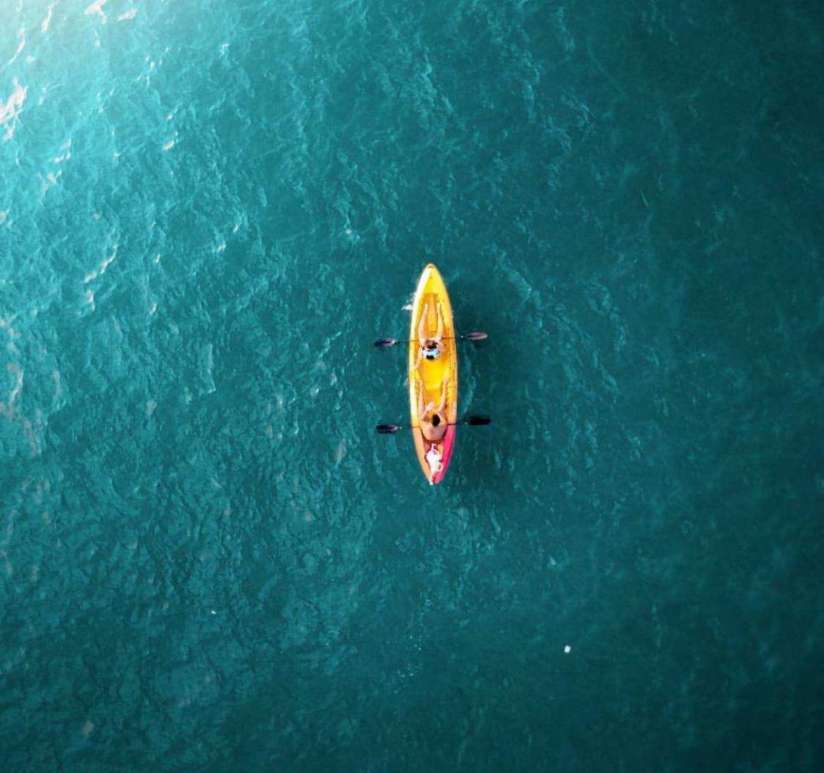 Enjoy the Crystal Clear Water of Sour While Kayaking